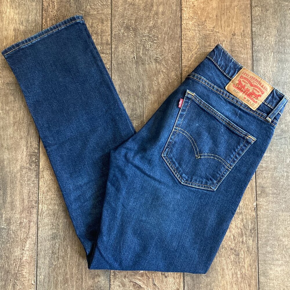 Levi's 514 Denim Jeans 30 W x 32 L